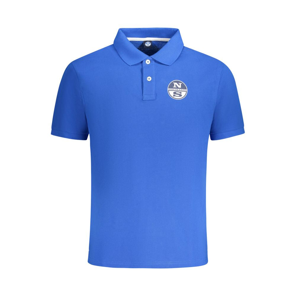 North Sails Blaues Baumwoll-Poloshirt für Herren