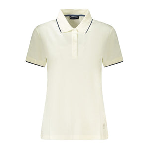 North Sails Baumwoll-Poloshirt in Weiß