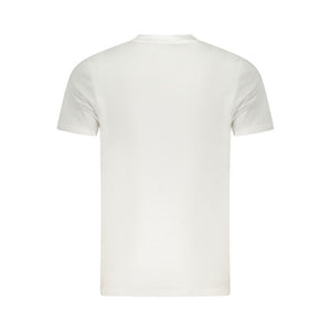 Cavalli Class Bianco Baumwoll-T-Shirt für Herren