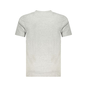 Cavalli Class Grigio Baumwoll-T-Shirt für Herren