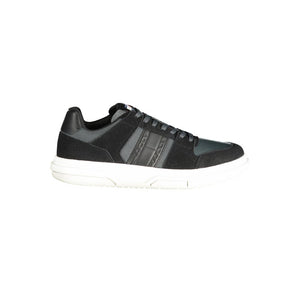 Tommy Hilfiger Schwarzer Leder Herren Sneaker