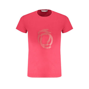 Trussardi Rosso Baumwoll-T-Shirt für Herren