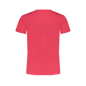 Trussardi Rosso Baumwoll-T-Shirt für Herren