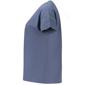 North Sails Blaues Baumwoll-T-Shirt für Damen