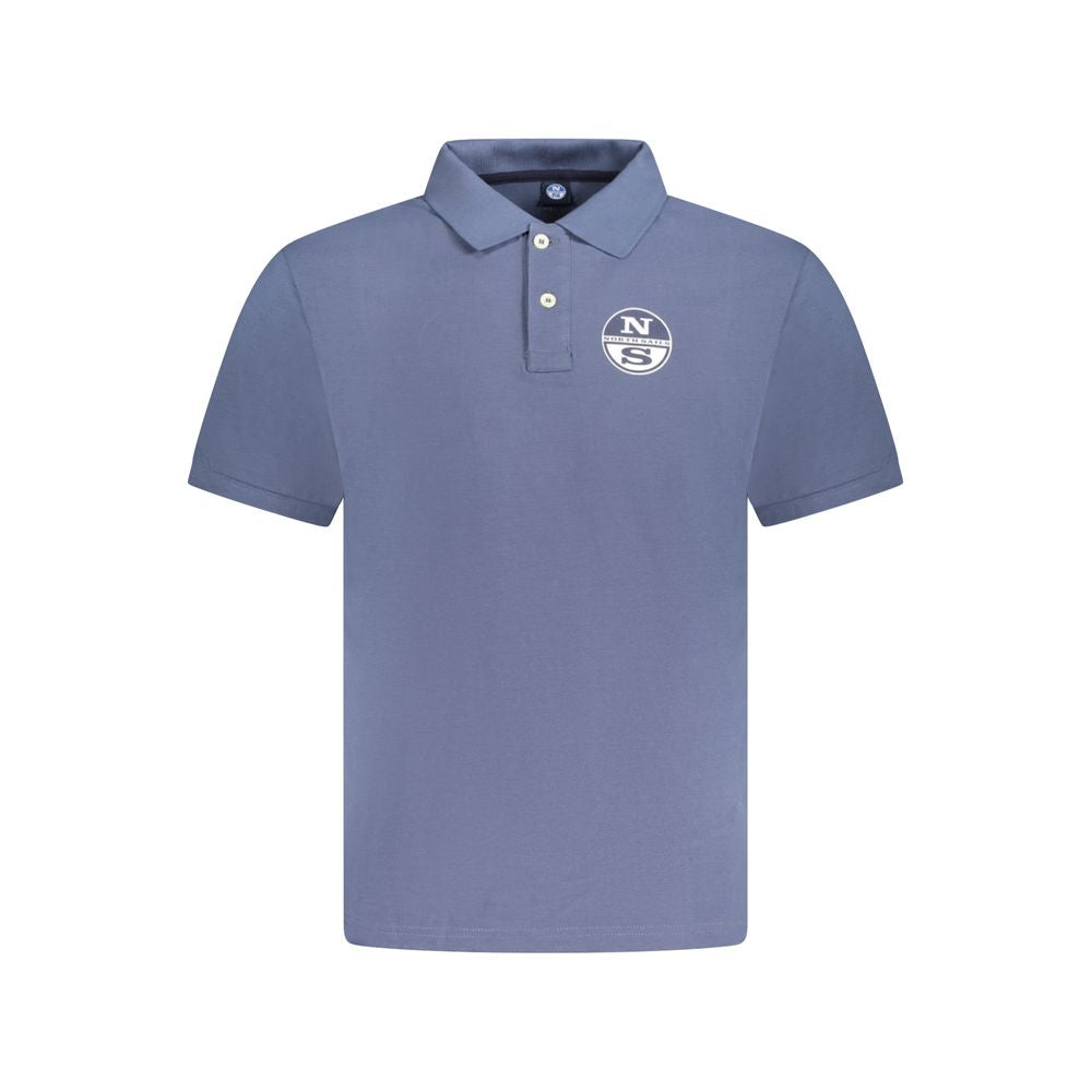 North Sails Blaues Baumwoll-Poloshirt für Herren