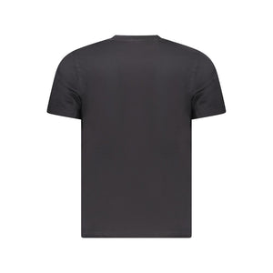 North Sails Schwarzes Baumwoll-T-Shirt für Herren