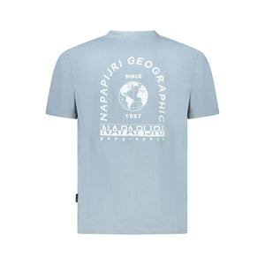 Napapijri Grigio Baumwoll-T-Shirt für Herren