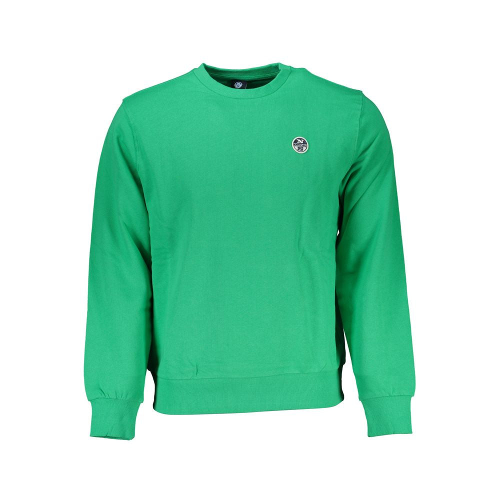 North Sails Verde Baumwoll-Sweatshirt für Herren