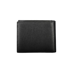 Black Leather Men Wallet
