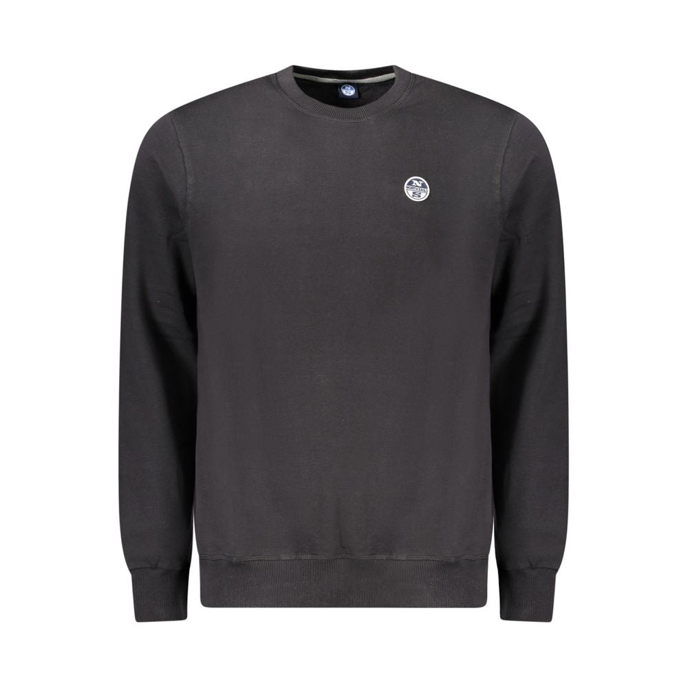 North Sails Schwarzer Baumwoll-Sweatshirt