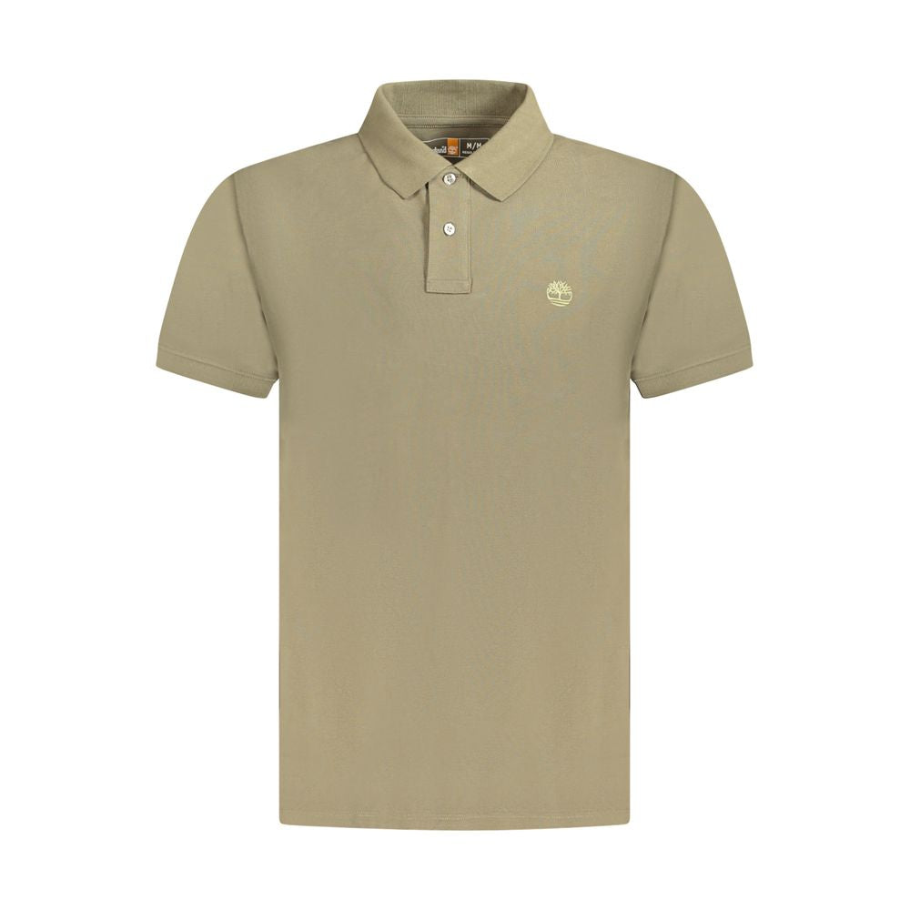 Timberland Grünes Polo-Shirt aus Baumwolle