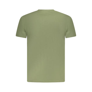Cavalli Class Verde Baumwoll-T-Shirt für Herren