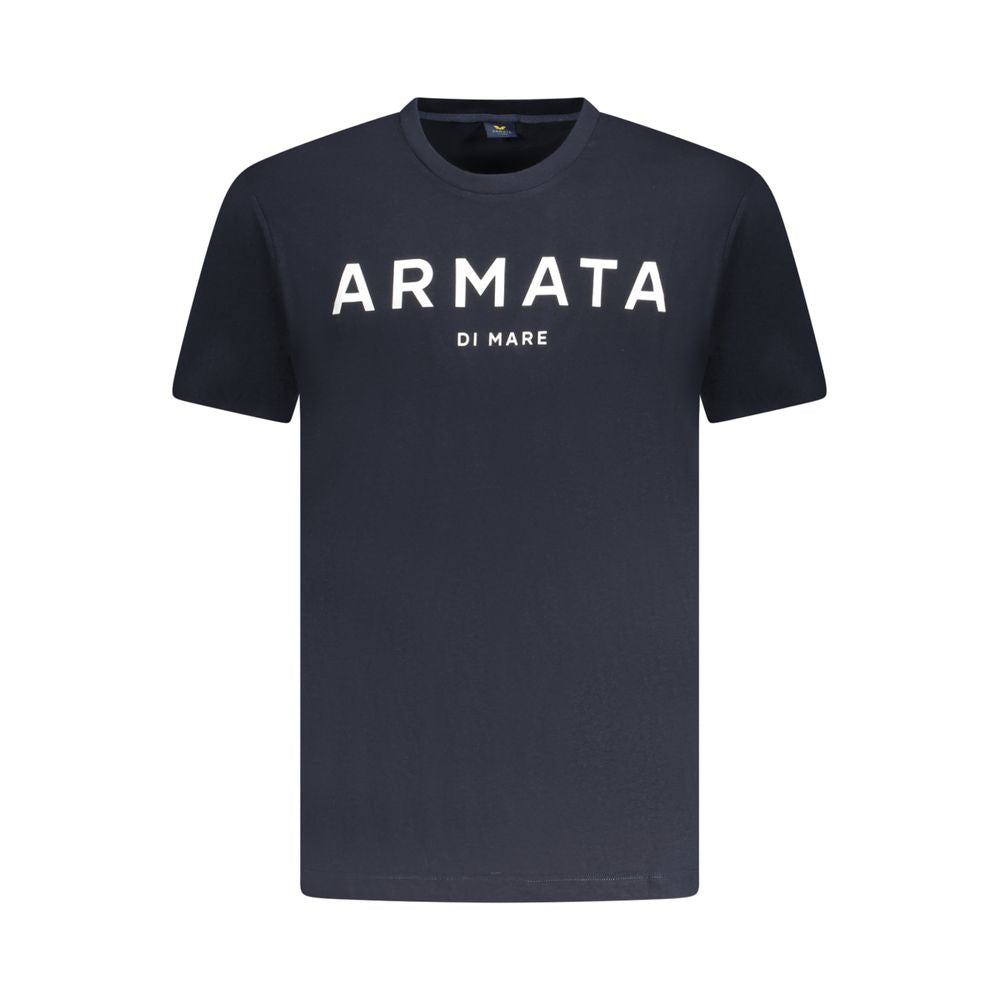 Armata Di Mare Blu Baumwoll-T-Shirt für Herren