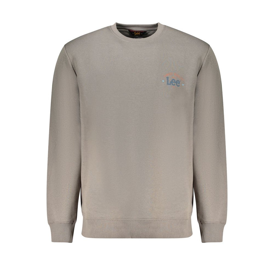 Lee Grigio Baumwoll-Sweatshirt für Herren
