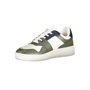 Tommy Hilfiger Grüner Polyester-Sneaker