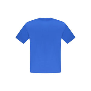 North Sails Blaues Baumwoll-T-Shirt für Herren