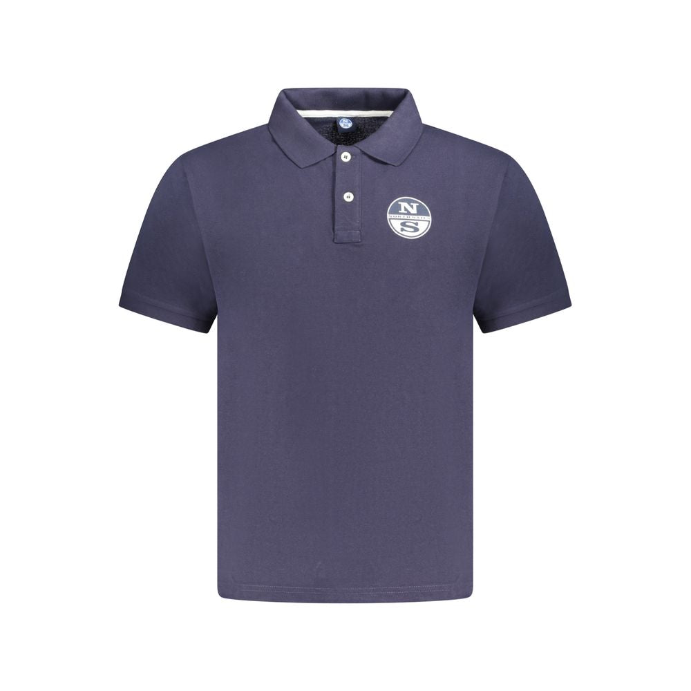 North Sails Blaues Baumwoll-Poloshirt für Herren
