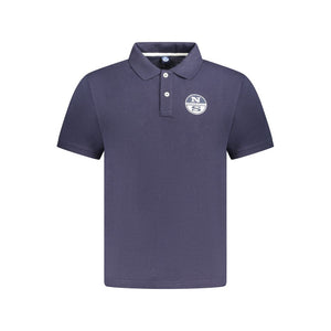 North Sails Blaues Baumwoll-Poloshirt für Herren