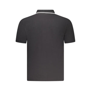 North Sails Schwarzes Herren-Poloshirt aus Baumwolle