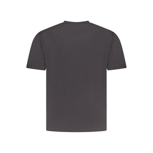 North Sails Schwarzes Baumwoll-T-Shirt für Herren