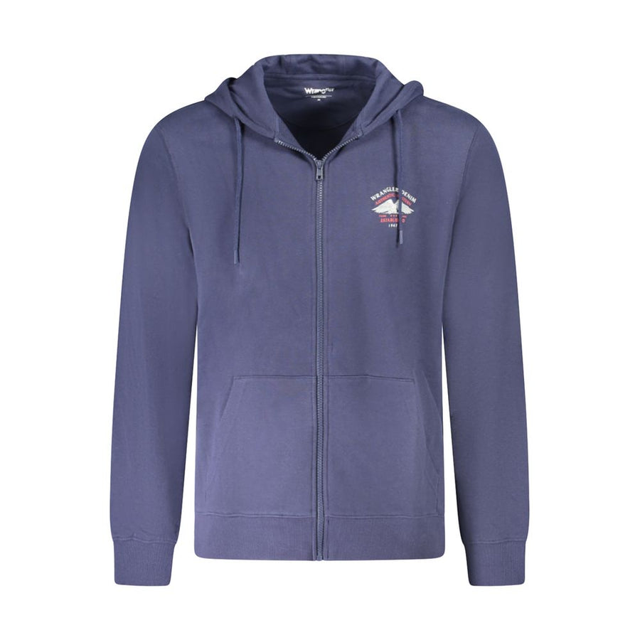 Wrangler Baumwoll-Sweatshirt in Blau