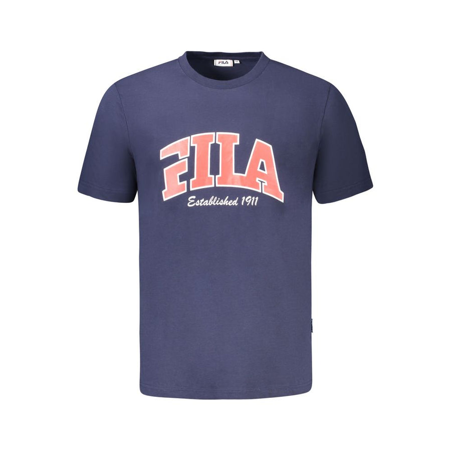Fila Baumwoll-T-Shirt in Blau