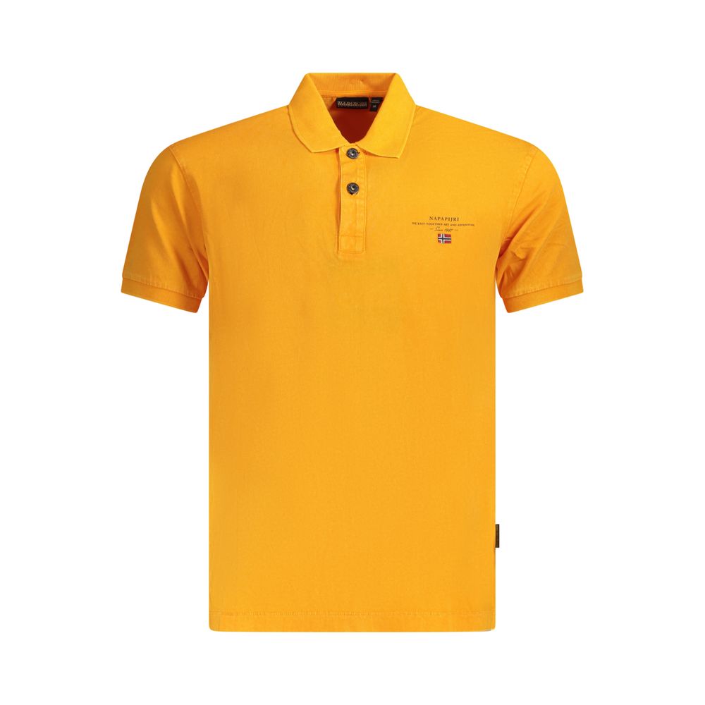 Napapijri Baumwoll-Poloshirt in Orange