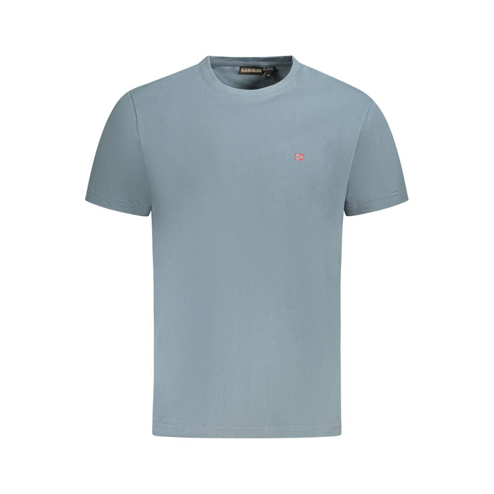 Napapijri Grigio Baumwoll-T-Shirt für Herren