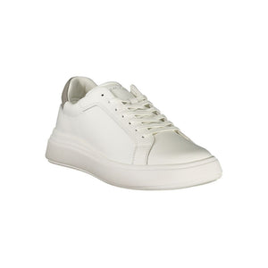 Calvin Klein Weißer Herren-Sneaker aus Polyurethan