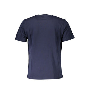 North Sails Baumwoll-T-Shirt in Blau