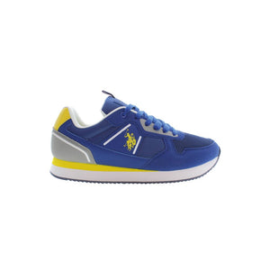 U.S. POLO ASSN. Blauer Herren-Sneaker aus Polyester