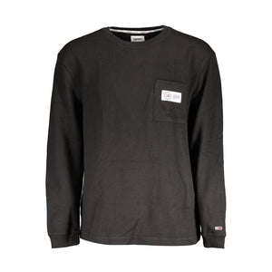 Tommy Hilfiger Schwarzer Herrenpullover aus Baumwolle
