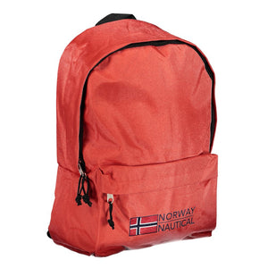 Norway 1963 Roter Polyester-Rucksack