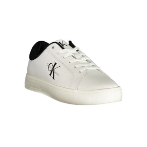 Calvin Klein Bianco Polyurethane Herren Sneaker