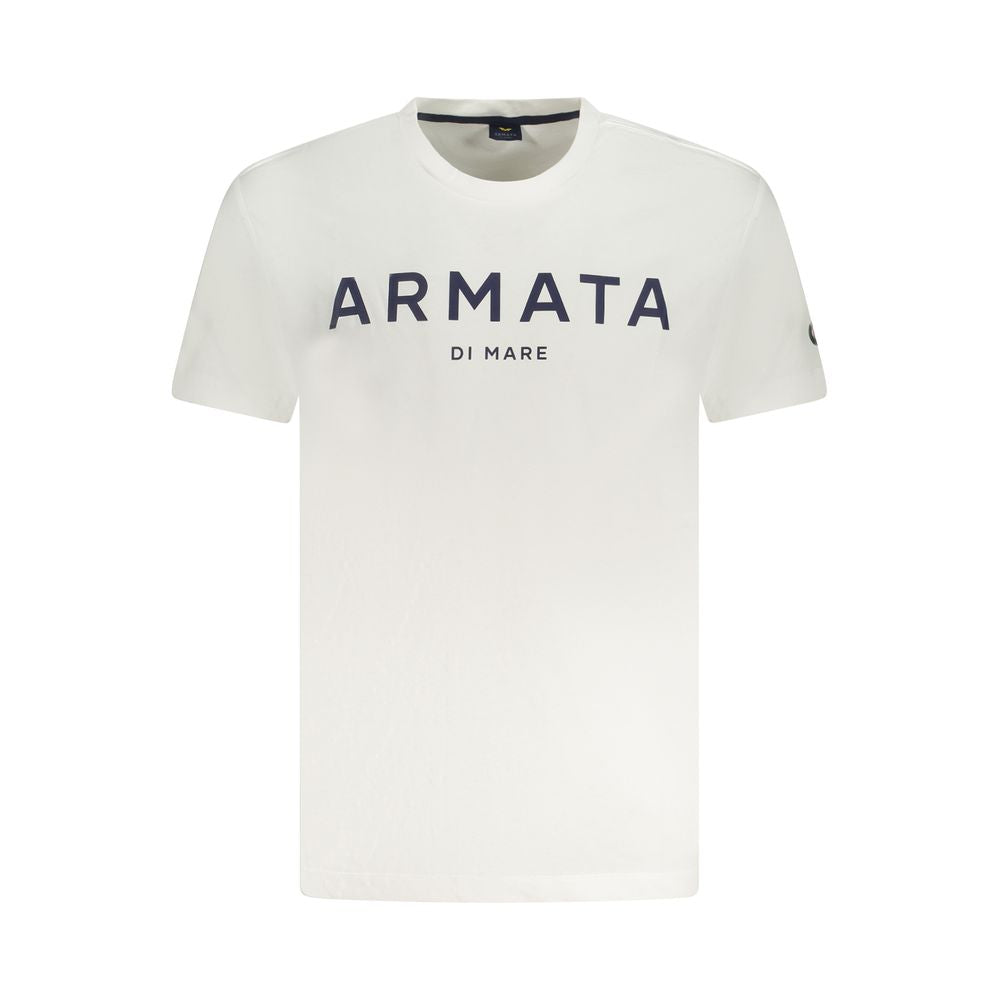 Armata Di Mare Bianco Baumwoll-T-Shirt für Herren