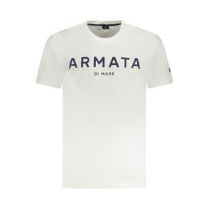 Armata Di Mare Bianco Baumwoll-T-Shirt für Herren