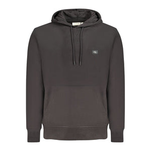 Calvin Klein Schwarzer Herren-Hoodie aus Baumwolle