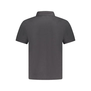 North Sails Schwarzes Herren-Poloshirt aus Baumwolle