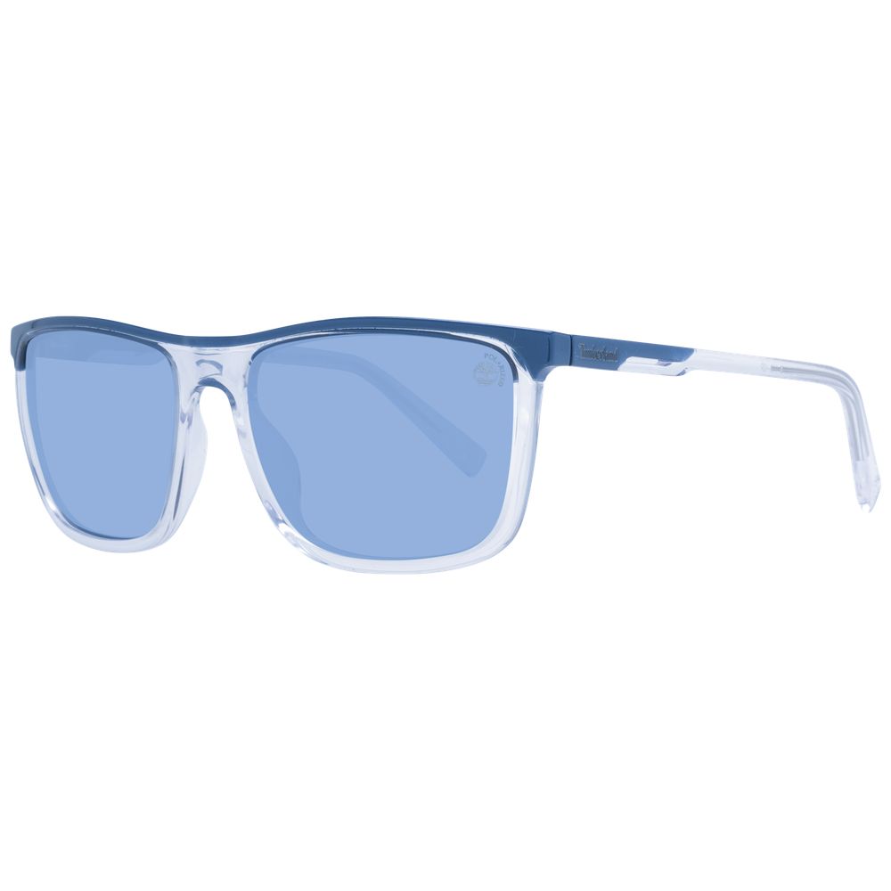 Timberland Weiße Sonnenbrille aus Kunststoff