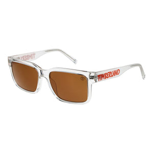 Timberland Transparente Sonnenbrille aus Edelstahl