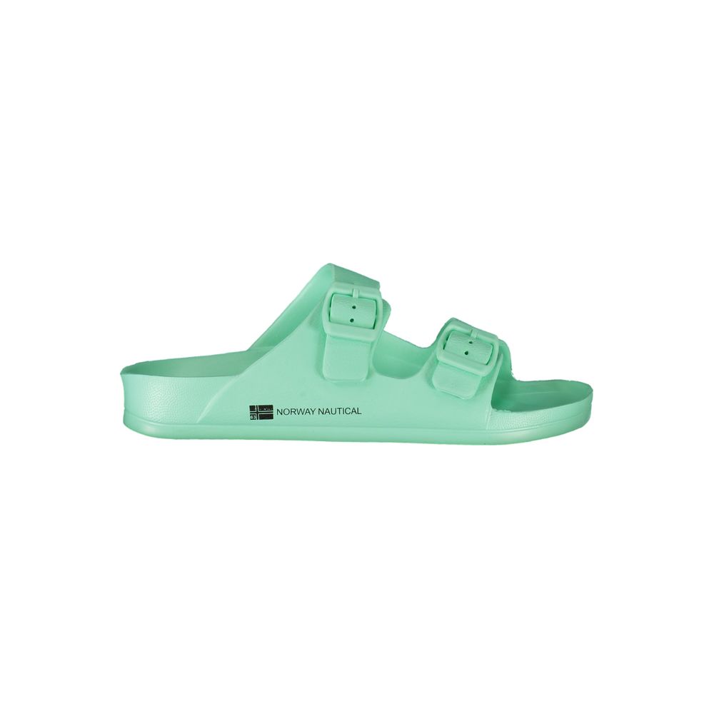 Norway 1963 Grüne Kunststoff-Sandalette