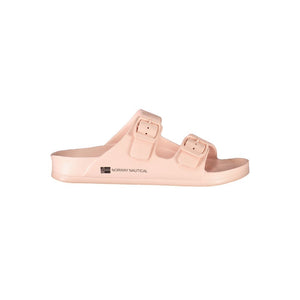 Norway 1963 Pinke Kunststoff-Sandalette