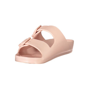 Norway 1963 Pinke Kunststoff-Sandalette