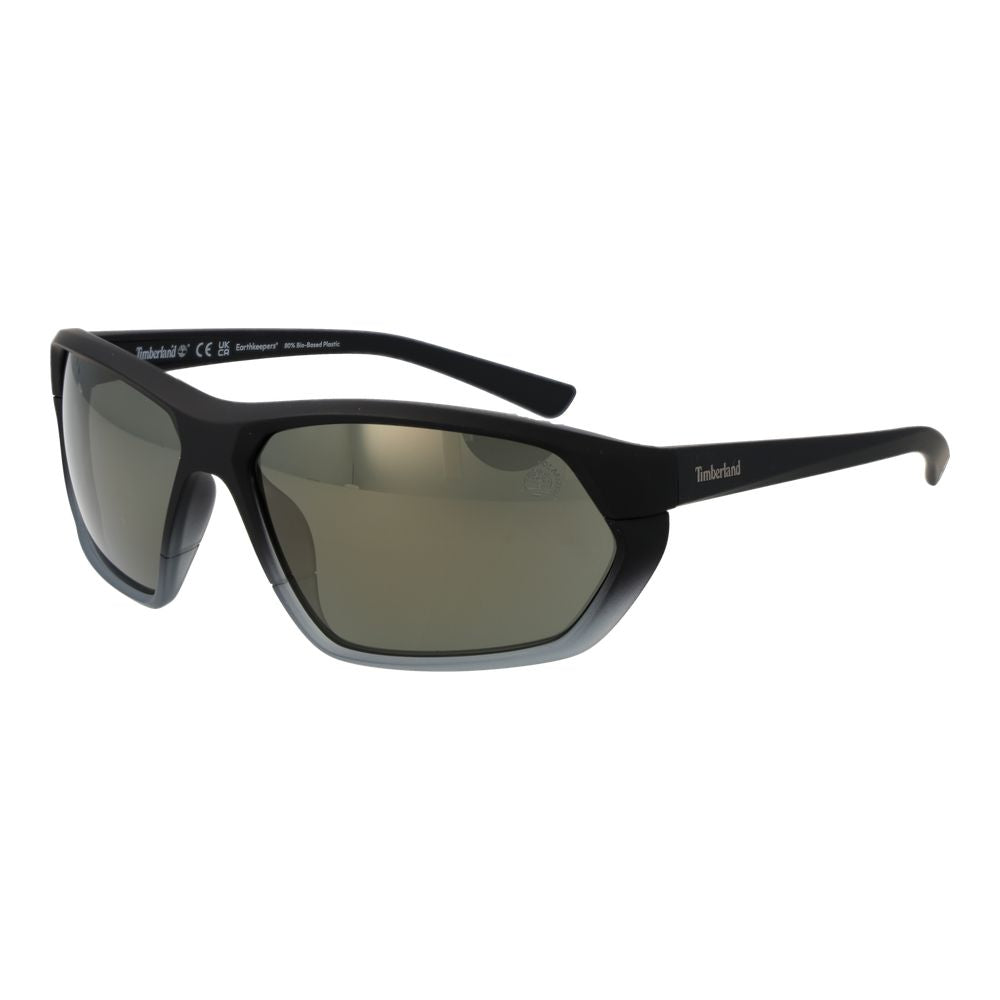 Timberland Schwarze Sonnenbrille aus Kunststoff