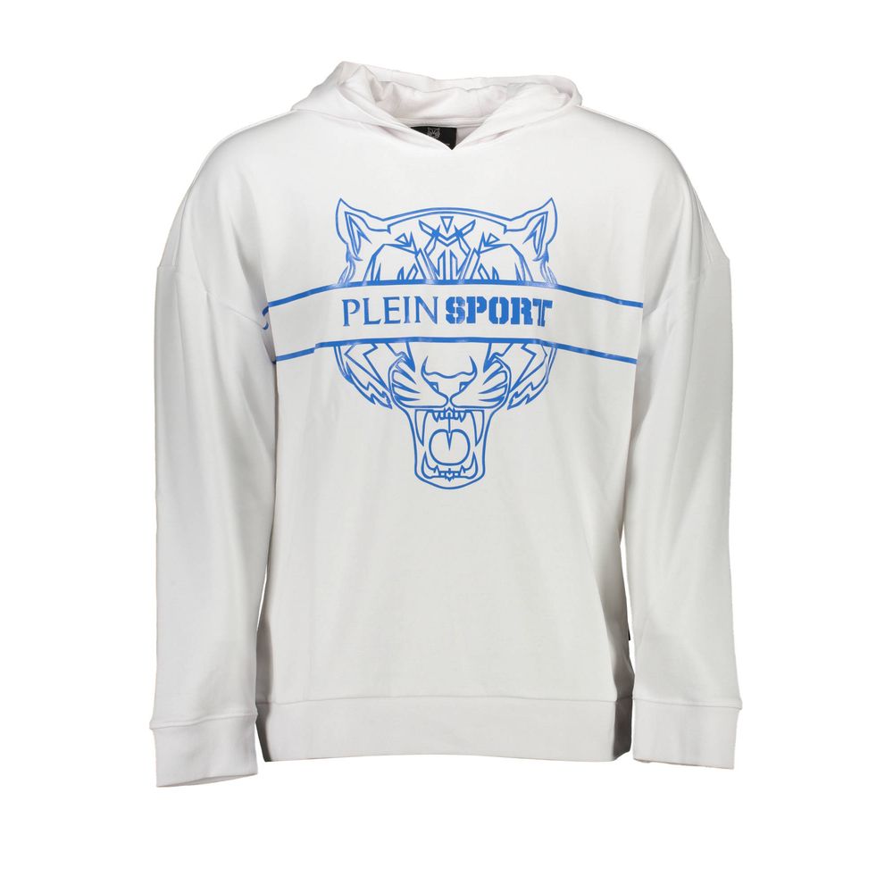 Plein Sport Weißes Baumwoll-Sweatshirt
