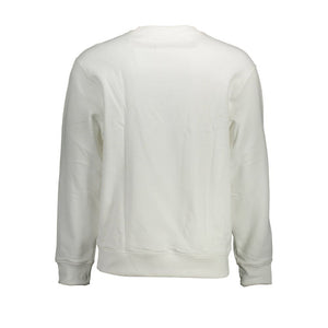 Calvin Klein Weißes Baumwoll-Sweatshirt für Herren