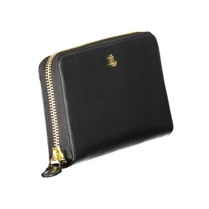Ralph Lauren Schwarze Leder Geldbörse für Damen