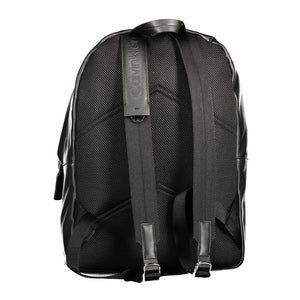 Nero Polyester Men Backpack