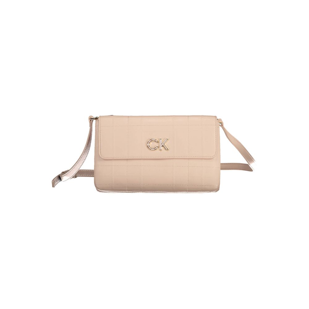 Calvin Klein Rosa Polyurethane Damen Handtasche