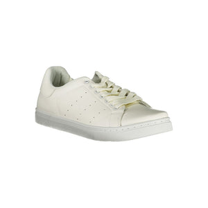 Norway 1963 Weißer Herren-Sneaker aus Polyurethan